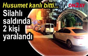 Bahçelievler, Siyavuşpaşa Mahallesi, Silahlı saldırıda 2 kişi yaralandı