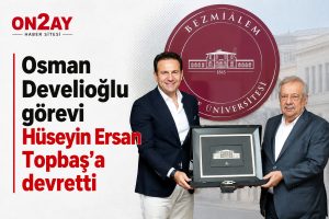 Bezmiâlem Vakıf Üniversitesi Mütevelli Heyeti Başkanı Osman Develioğlu görevini devretti