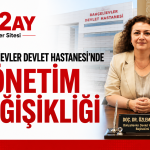 Yeni Başhekim Doç. Dr. Özlem Polat