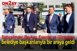 Sanayi ve Teknoloji Bakanı Mehmet Fatih Kacır, Bahçelievler, Beykoz, Esenler ve Güngören belediye başkanlarıyla bir araya geldi