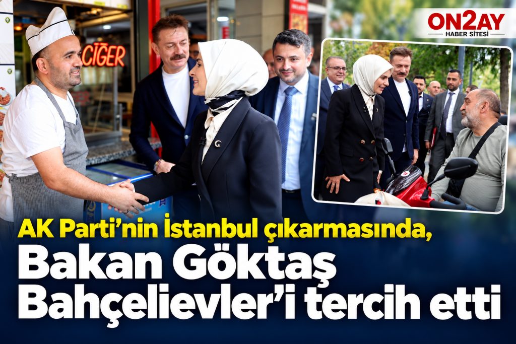 Aile ve Sosyal Hizmetler Bakanı Mahinur Özdemir Göktaş Bahçelievler'de