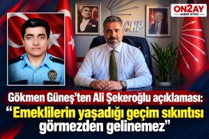 Cumhuriyet Halk Partisi (CHP) Bahçelievler İlçe Başkanı Gökmen Güneş