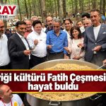 Divriği kültürü Fatih Çeşmesi’nde hayat buldu