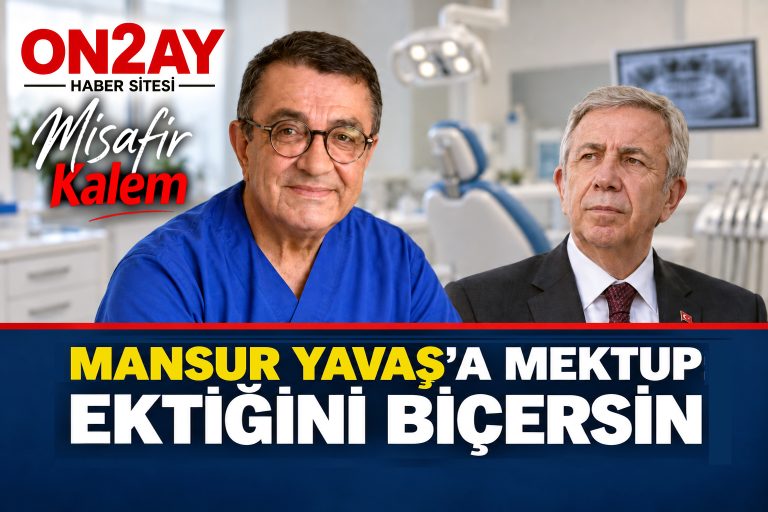 Hüseyin Özkahraman, köşe yazısı, Munsur Yavaş, mektup