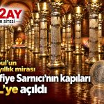 Şerefiye Sarnıcı’nın kapıları 1 TL’ye açıldı