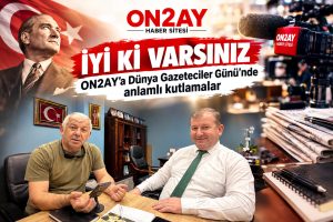 21 Ekim Dünya Gazeteciler Günü dolayısıyla ON2AY Haber Sitesi