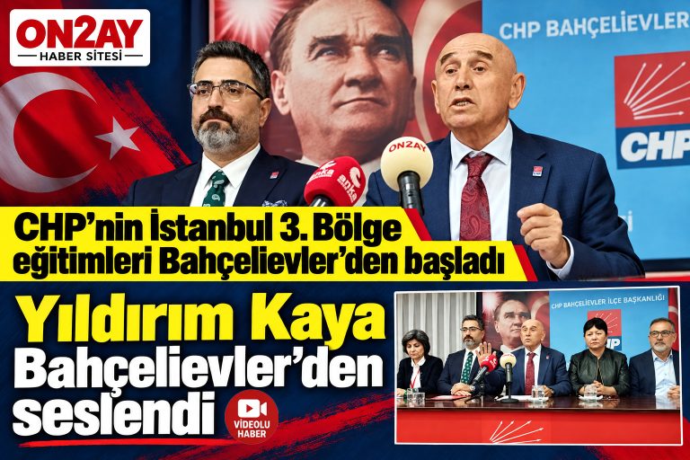 CHP Eğitim Politikalarından Sorumlu Genel Başkan Yardımcısı Yıldırım Kaya, Bahçelievler, Gökmen Güneş