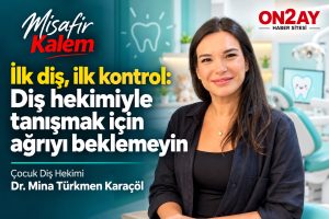 Çocuk Diş Hekimi Dr. Mina Türkmen Karaçöl