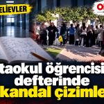 Çizimlerin okul saldırısına atıf içerdiği değerlendirildi